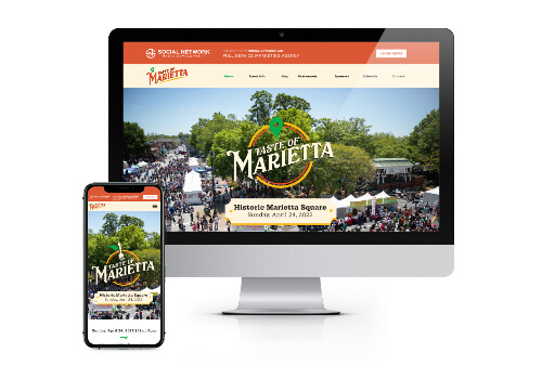 Taste of Marietta website