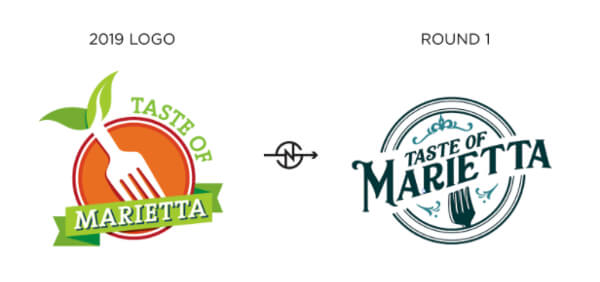 Round on of the logo.